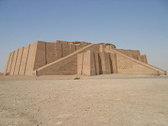 12. White Temple and its Ziggurat
Location: Uruk (modern-day Warka, Iraq)
Artist: N/A
Date: c. 3,500-3,000 B.C.E
Culture: Sumerian (Mesopotamian)
Period/Style: Ancient Near East
Medium/Material: Mud brick
Theme(s): religion, worship
Form: Formed to be a large place of worship. Probably, the color was intended to be a different color from the earth to distinguish it.
Function: A temple; a meeting place for gods and humans
Content: A sandy-colored temple that is decorated with reliefs, carvings, and other types of designs.
Context: Statues for gods and donors were placed inside temples. Dedicated to Inanna (goddess of love and war) and to Anu (sky god) 12. White Temple and its Ziggurat
Location: Uruk (modern-day Warka, Iraq)
Artist: N/A
Date: c. 3,500-3,000 B.C.E
Culture: Sumerian (Mesopotamian)
Period/Style: Ancient Near East
Medium/Material: Mud brick
Theme(s): religion, worship
Form: Formed to be a large place of worship. Probably, the color was intended to be a different color from the earth to distinguish it.
Function: A temple; a meeting place for gods and humans
Content: A sandy-colored temple that is decorated with reliefs, carvings, and other types of designs.
Context: Statues for gods and donors were placed inside temples. Dedicated to Inanna (goddess of love and war) and to Anu (sky god)