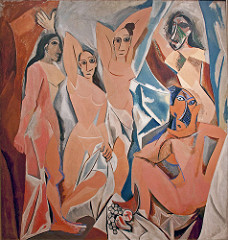 126. Les Demoiselles d'Avignon (young woman of Avignon) 126. Les Demoiselles d'Avignon (young woman of Avignon)