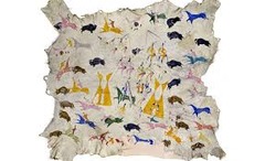 165. Painted Elk Hide 165. Painted Elk Hide