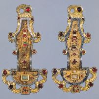 53. Merovingian looped fibulae 53. Merovingian looped fibulae