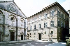 70. Palazzo Rucclelai
Location: Florence, Italy
Architect: Leon Battista Alberti
Date: c. 1450 C.E.
Period/Style: Early Italian Renaissance
Medium/Material: stone, masonry
Theme(s):
Form: three horizontal floors (one hidden 70. Palazzo Rucclelai
Location: Florence, Italy
Architect: Leon Battista Alberti
Date: c. 1450 C.E.
Period/Style: Early Italian Renaissance
Medium/Material: stone, masonry
Theme(s):
Form: three horizontal floors (one hidden