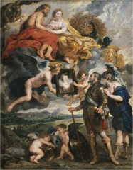 86. Henri IV Recieves Portrait of Marie de 'Medici 86. Henri IV Recieves Portrait of Marie de 'Medici