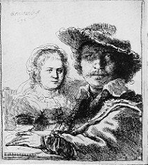 87. Self Portrait with Saskia 87. Self Portrait with Saskia