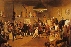 Academicians of the Royal Academy by Johan Zoffany, 1771-1772 Academicians of the Royal Academy by Johan Zoffany, 1771-1772