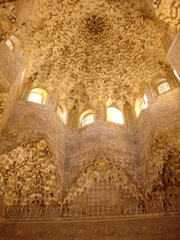 Alhambra,Hall of the Two Sisters,1354-1391,Granada,Spain,Islamic Art Alhambra,Hall of the Two Sisters,1354-1391,Granada,Spain,Islamic Art