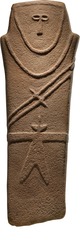 Anthropomorphic stele. Arabian Peninsula. fourth millennium bce sandstone Anthropomorphic stele. Arabian Peninsula. fourth millennium bce sandstone