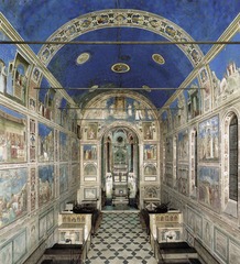 Arena Scrovegni Chapel including Lamentation. Padua, Italy. unknown architect; Giotto di Bondone c. 1303CE.; fresco:c.1305.
Form: brick and frexo, lapis lazuli, 3 registers, artist Giotto di Bondone->story of christ and his parents through pictures, read horizontally(Mary, Christ, and Passion)<br />
Function: commissioned by Enrico Scrovegni wash his sins<br />
Content: you know” alt=”Arena Scrovegni Chapel including Lamentation. Padua, Italy. unknown architect; Giotto di Bondone c. 1303CE.; fresco:c.1305.<br />
Form: brick and frexo, lapis lazuli, 3 registers, artist Giotto di Bondone->story of christ and his parents through pictures, read horizontally(Mary, Christ, and Passion)<br />
Function: commissioned by Enrico Scrovegni wash his sins<br />
Content: you know”></div>
<div class=