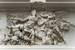 Athena Battling Alkyoneos, 175 BC, marble,Hellenistic Greek Athena Battling Alkyoneos, 175 BC, marble,Hellenistic Greek