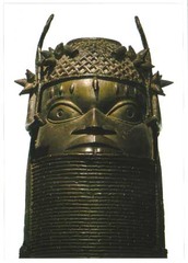 Benin Head of a Woman,16th century,brass,African Art Benin Head of a Woman,16th century,brass,African Art