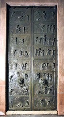 Bishop Bernward Doors,1015,bronze,Ottonian Art Bishop Bernward Doors,1015,bronze,Ottonian Art