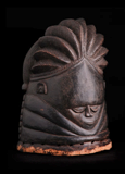 Bundu mask, Sande Society. Mende peoples. west African forests. 19th to 20th century ce. wood, cloth, and fiber Bundu mask, Sande Society. Mende peoples. west African forests. 19th to 20th century ce. wood, cloth, and fiber