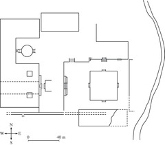Chavin de Huantar Plan
900-200 B.C.E. Peru
Religious capital of the Chavin
temple was 60 meters tall adorned by a jaguar sculpture, a symbol of power/strength
Hidden entrance to the temple led to stone corridors Chavin de Huantar Plan
900-200 B.C.E. Peru
Religious capital of the Chavin
temple was 60 meters tall adorned by a jaguar sculpture, a symbol of power/strength
Hidden entrance to the temple led to stone corridors