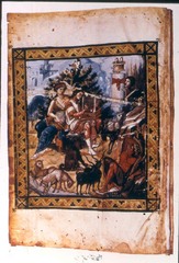 David Composing the Psalms from the Paris Psalter,c.950-970,temperea on vellum,Byzantine Art David Composing the Psalms from the Paris Psalter,c.950-970,temperea on vellum,Byzantine Art