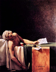 Death of Marat, Jacques-Louis David, Royal Museum, Brussels,Neoclassicism Death of Marat, Jacques-Louis David, Royal Museum, Brussels,Neoclassicism