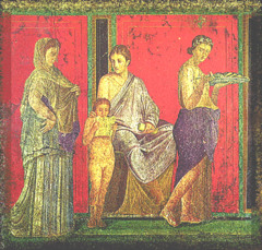Dionysiac Mystery Frieze, 60-50 BCE, fresco,Roman Art Dionysiac Mystery Frieze, 60-50 BCE, fresco,Roman Art