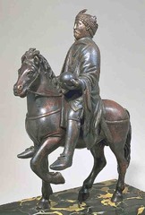 Equestarian Statue of a Carolingian Ruler,9th century,bronze,Carolingian Art Equestarian Statue of a Carolingian Ruler,9th century,bronze,Carolingian Art