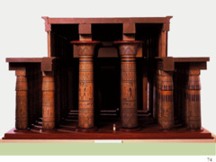 Figure 3-26 Model of the hypostyle hall, temple of Amen-Re, Karnak, Egypt, 19th Dynasty, ca. 1290 - 1224 BCE. Metropolitan Museum of Art, New York. (New Kingdom) Figure 3-26 Model of the hypostyle hall, temple of Amen-Re, Karnak, Egypt, 19th Dynasty, ca. 1290 - 1224 BCE. Metropolitan Museum of Art, New York. (New Kingdom)