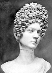Flavian Woman, 90 CE, marble,Early Imperial Roman Art Flavian Woman, 90 CE, marble,Early Imperial Roman Art