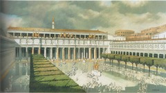 Forum of Trajan. Rome, Italy. Apollodorus of Damascus. Forum and markets: 106-112 ce. column completed 113 ce. brick and concrete.... Forum of Trajan. Rome, Italy. Apollodorus of Damascus. Forum and markets: 106-112 ce. column completed 113 ce. brick and concrete....