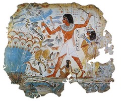 Fowling Scene from Tomb of Nebamun Fowling Scene from Tomb of Nebamun