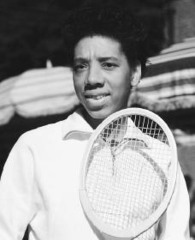 In 1950 she was the first black American ever to play in the U.S. lawn Tennis Association championship tournament at Forest Hills, New York In 1950 she was the first black American ever to play in the U.S. lawn Tennis Association championship tournament at Forest Hills, New York