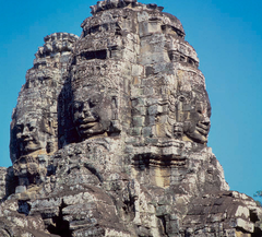 Jayavarman VII as Buddha....Angkor Wat Jayavarman VII as Buddha....Angkor Wat