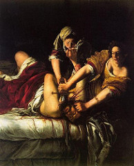 Judith and Holofernes by Artemisia Gentileschi, 1612
