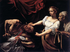 Judith and Holofernes by Caravaggio, 1598-1599