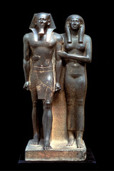 King Menkaure and Queen