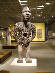 Kongo Power Figure,1875-1900,wood,nails,blades,shells,African Art Kongo Power Figure,1875-1900,wood,nails,blades,shells,African Art