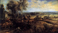 Landscape, Peter Paul Rubens, Baroque Art Landscape, Peter Paul Rubens, Baroque Art