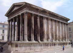 Maison Carree, 1 C.E., Roman Art Maison Carree, 1 C.E., Roman Art