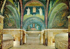 Mausoleum of Galla Placidia, 425, Ravenna, Italy,Early Christian Art Mausoleum of Galla Placidia, 425, Ravenna, Italy,Early Christian Art