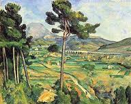 Mont Saint Victoire by Paul Cezanne, 1885-1887 Mont Saint Victoire by Paul Cezanne, 1885-1887