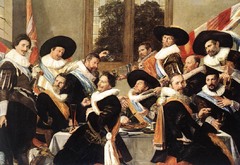 Officers of the Haarlem Militia Company of Saint Adrian, Frans Hals, 1627, Frans Hals Museum,Dutch Baroque Art Officers of the Haarlem Militia Company of Saint Adrian, Frans Hals, 1627, Frans Hals Museum,Dutch Baroque Art