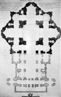 Plan for St. Peters by Carlo Maderno in Vatican City, Rome
1606-1612