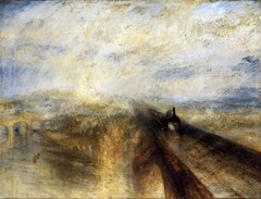 Rain, Steam, Speed by J.M.W. Turner, 1844 Rain, Steam, Speed by J.M.W. Turner, 1844