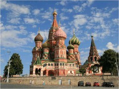 Saint Basil's Cathedral, Barma and Postnik, 1555-1561,Byzantine Art Saint Basil's Cathedral, Barma and Postnik, 1555-1561,Byzantine Art
