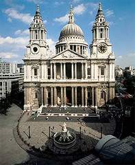 Saint Paul's, Christopher Wren, 1675, London, England,Later Baroque Art Saint Paul's, Christopher Wren, 1675, London, England,Later Baroque Art