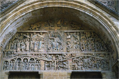 Saninte-Foy tympanum Saninte-Foy tympanum