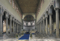 Santa Sabina interior Santa Sabina interior