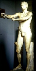 Scraper, Lyssipos, 330 BC, marble, Greek Classical Scraper, Lyssipos, 330 BC, marble, Greek Classical