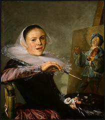 Self-Portrait, Judith Leyster, 1633, National Gallery, Washington,Dutch Baroque Art Self-Portrait, Judith Leyster, 1633, National Gallery, Washington,Dutch Baroque Art