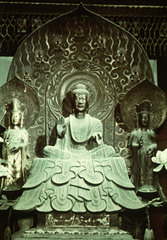 Shaka Triad,Tori Busshi,623,bronze,Nara,Japan,Japan Art Shaka Triad,Tori Busshi,623,bronze,Nara,Japan,Japan Art