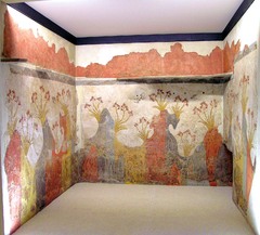 Spring fresco, c. 1650 B.C.E., Athens,Minoan/Aegean Art Spring fresco, c. 1650 B.C.E., Athens,Minoan/Aegean Art