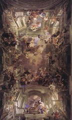 The Apotheosis of St. Ignatius, Pozzo, Baroque Art The Apotheosis of St. Ignatius, Pozzo, Baroque Art