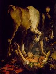 The Conversion of St. Paul, Caravaggio, Baroque Art The Conversion of St. Paul, Caravaggio, Baroque Art