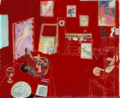The Red Studio by Henri Matisse, 1911 The Red Studio by Henri Matisse, 1911