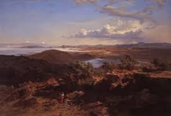 The Valley of Mexico from the Hillside of Santa Isabel
José María Velasco. 1882 C.E. Oil on canvas
The Valley of Mexico from the Hillside of Santa Isabel represents an important period in the development of Mexico's national identity and an important chapter in the history of Mexican art. Velasco's landscapes became symbols of the nation as they represented Mexico in several World Fairs. The Valley of Mexico from the Hillside of Santa Isabel
José María Velasco. 1882 C.E. Oil on canvas
The Valley of Mexico from the Hillside of Santa Isabel represents an important period in the development of Mexico's national identity and an important chapter in the history of Mexican art. Velasco's landscapes became symbols of the nation as they represented Mexico in several World Fairs.