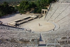 Theater, Polykleitos, 350 BC, Epidauros, Greek Theater, Polykleitos, 350 BC, Epidauros, Greek
